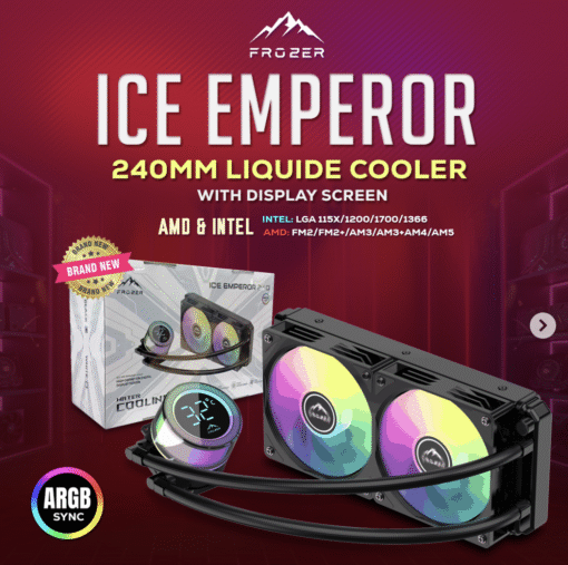 Frozer Ice Emperor 240mm Black