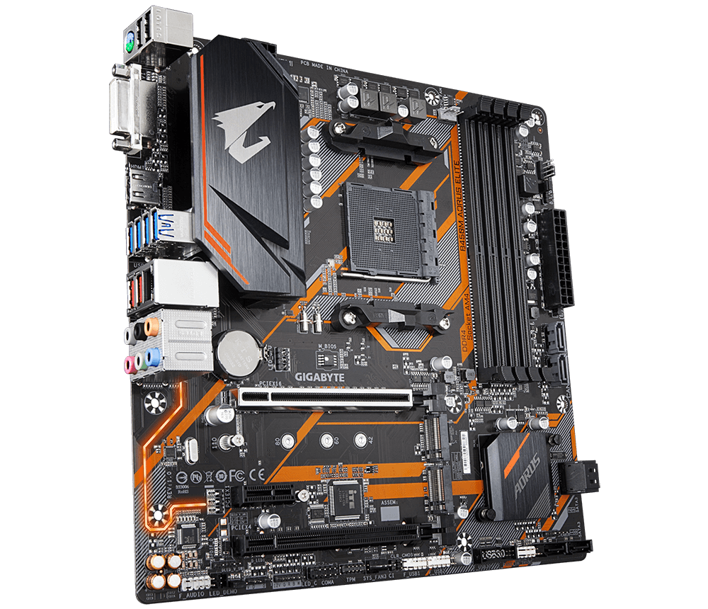 Gigabyte B450 AORUS M AM4 Micro-ATX Motherboard - USED | 2M Warranty